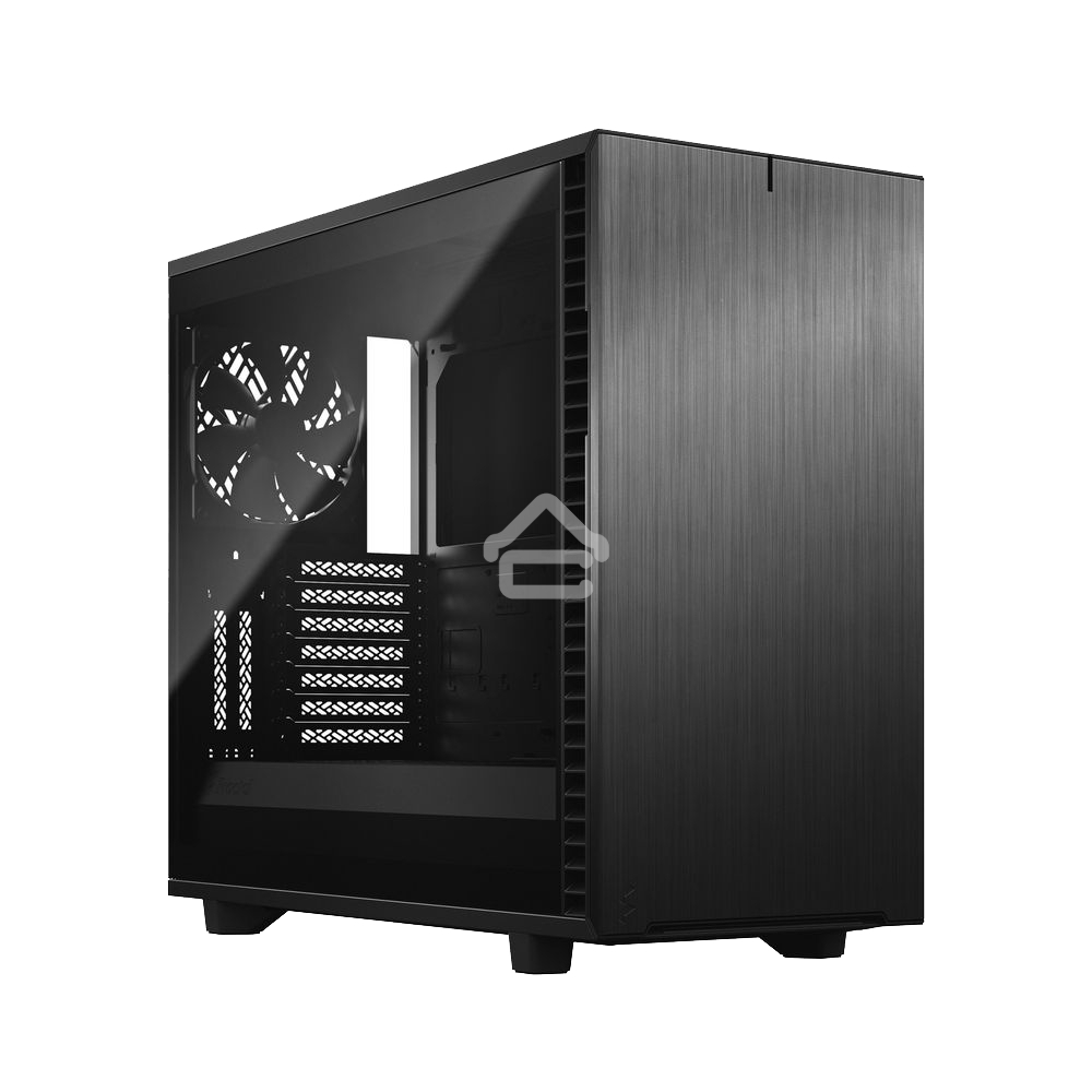 Корпус Fractal Design DEFINE 7 BLACK - DARK TG / mid tower / E-ATX / dark tint tempered glass / 3x140mm fans inc. / FD-C-DEF7A-03