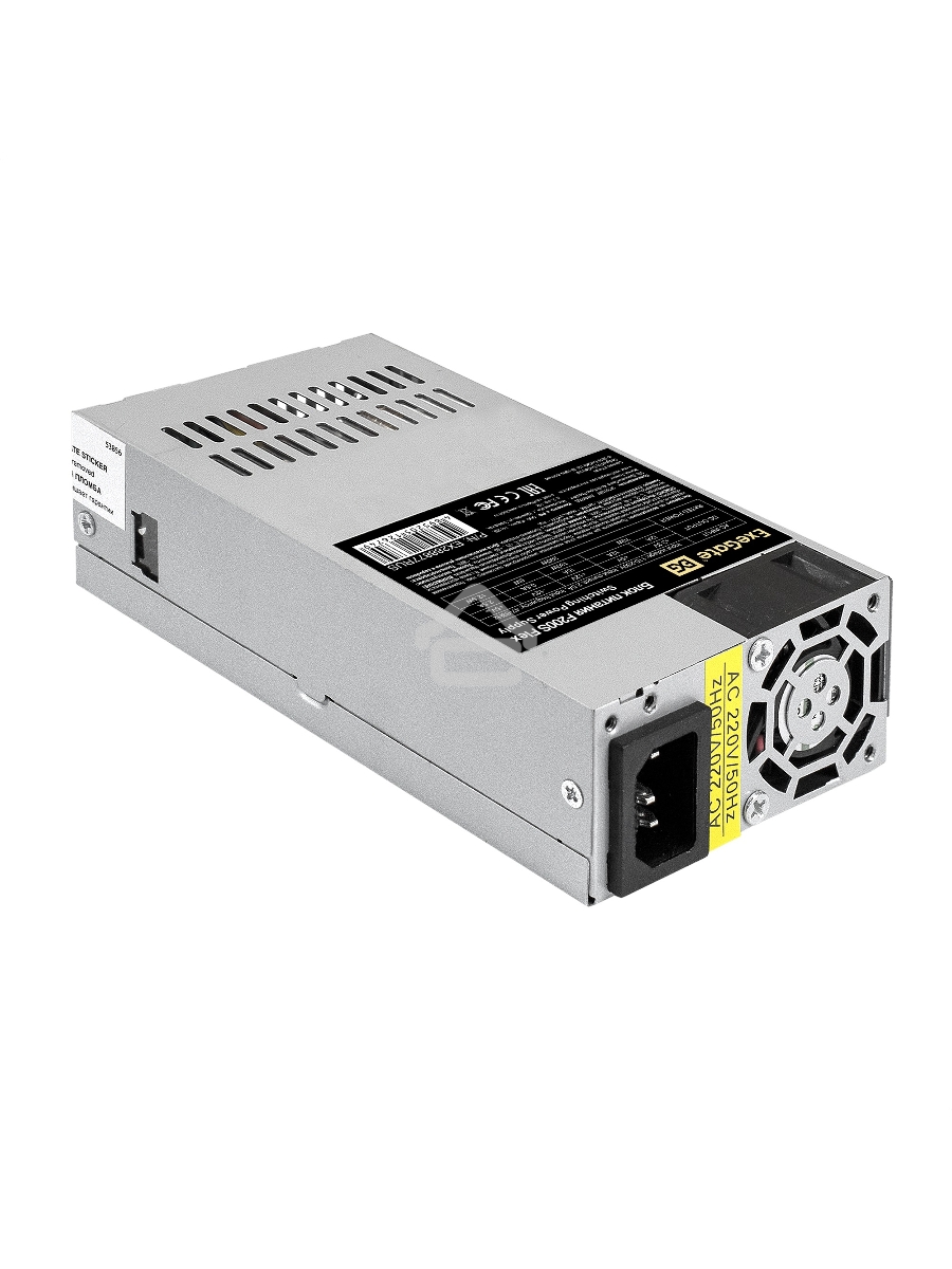 Блок питания ExeGate 1U-F200S (EX288877RUS), 200Вт, 40мм, серый