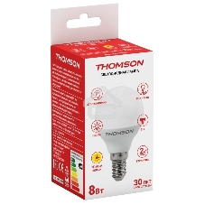 Лампа светодиодная Hiper THOMSON LED GLOBE 8W 640Lm E14 3000K TH-B2033