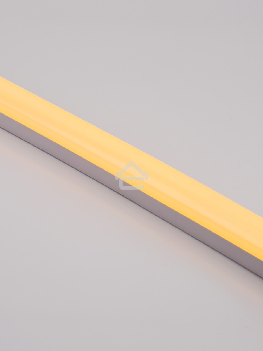 Гибкий неон LED SMD, форма – D, 16х16 мм, желтый, 120 LED/м, бухта 50 м