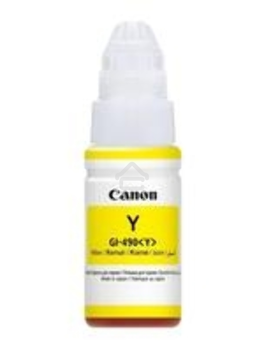 Чернила Canon GI-490Y 0666C001 желтый для Canon Pixma G1400/2400/3400 (70мл)