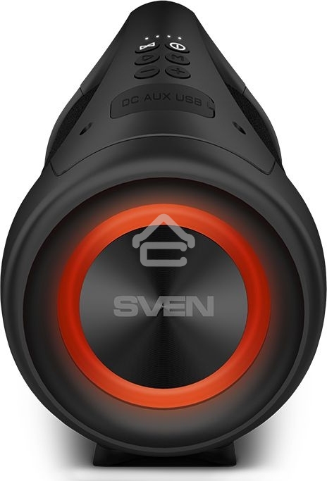 Колонка портативная Sven АС PS-370 черный 40W 2.0 BT