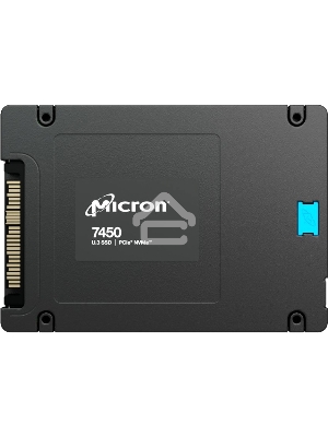 Накопитель SSD Micron 7450 MAX, 3200Gb, U.3, PCIe 4.0 x4, NVMe, R/W 6800/5300