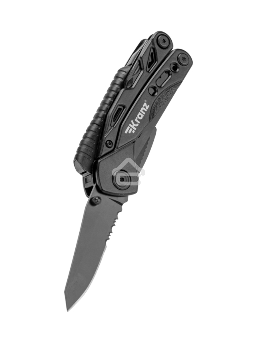 Мультитул KRANZ KR-12-4945-2 10 в 1, 155мм