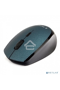 Мышь беспроводная Gembird MUSW-354-B синий, 1600 dpi, радиоканал, USB, кнопки - 4