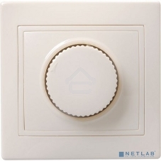 Светорегулятор поворот. СП КВАРТА IP20 ВСР10-1-0-ККм крем. ИЭК EDK10-K33-03-DM