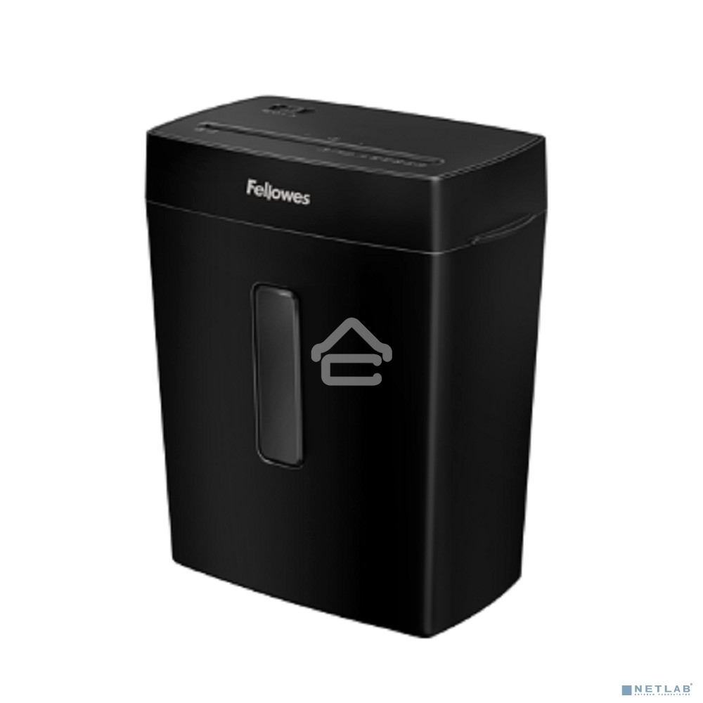 Шредер Fellowes PowerShred Р-42С черный (секр.P-4) фрагменты 8лист. 15лтр. скрепки скобы пл.карты