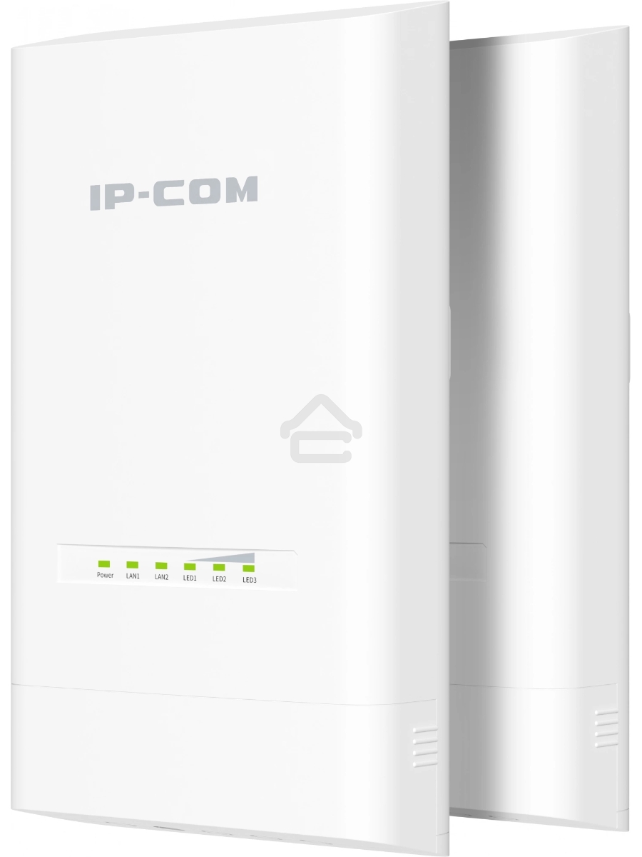 Наружная точка доступа IP-COM CPE12, 5 ГГц, до 867 Мбит/с, IP65, 1х12dbi, PoE, 2х1 Гбит/с, молниезащита 6000В