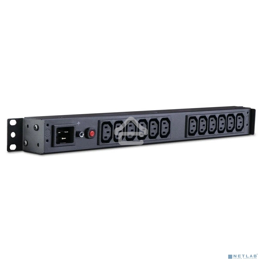 Блок распределения питания PDU CyberPower PDU83401 Basic 1U type, 16Amp, 12 IEC outlets