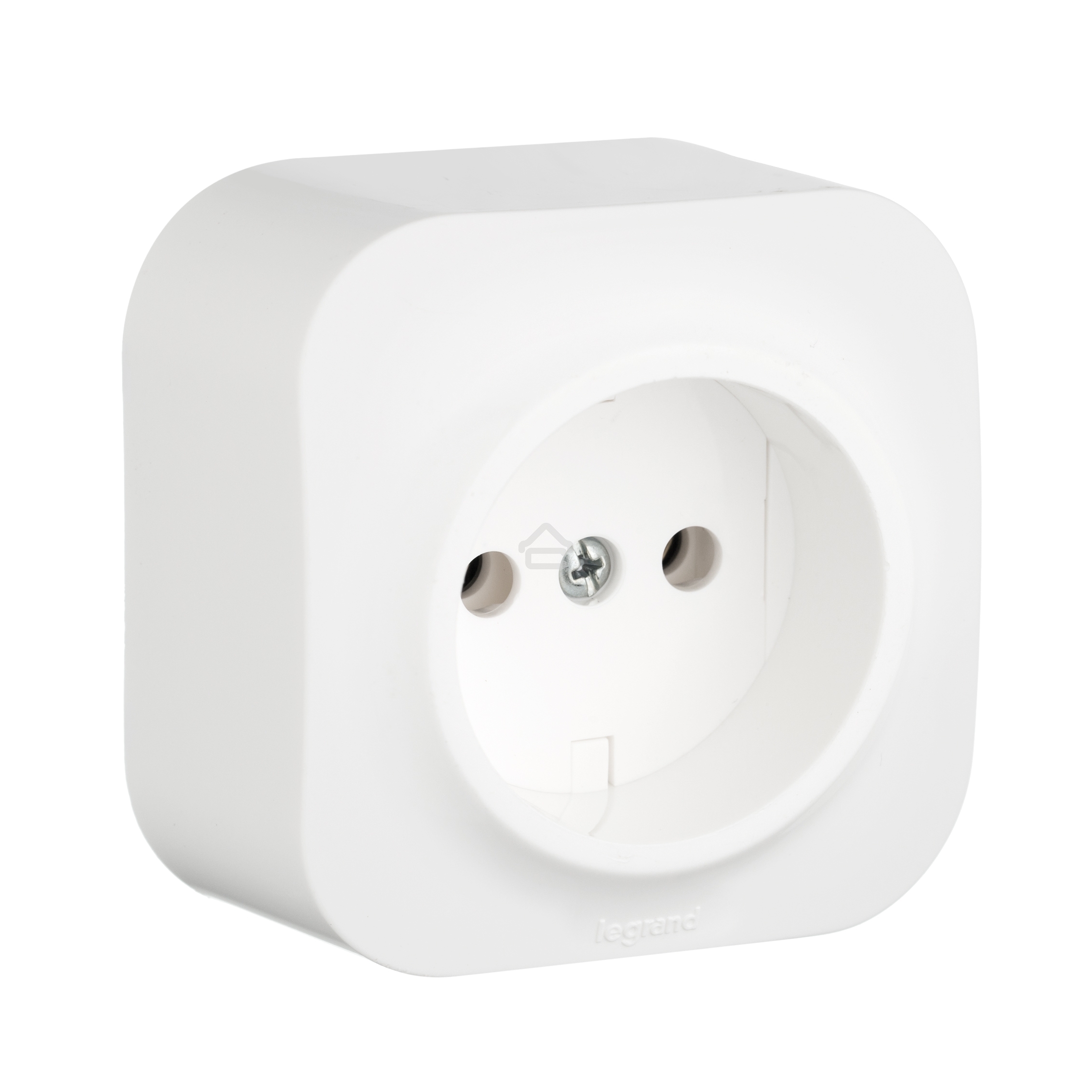 Розетка Legrand 782210 без заземления без шторок (Белая)