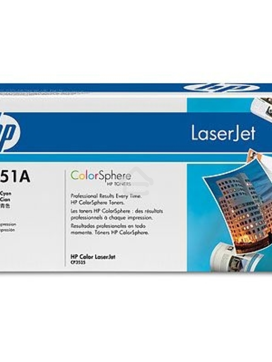 Картридж лазерный HP CE251A голубой для CLJ CM3530/CP3525 7000стр.