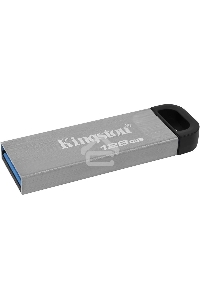 Флеш диск Kingston 128Gb DataTraveler KYSON <DTKN/128GB>, (USB 3.2, 200 МБ/с при чтении, 60 МБ/с при записи)