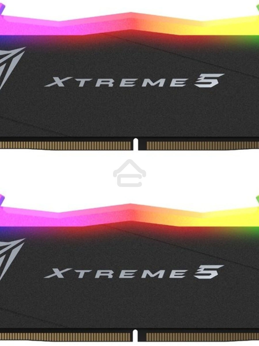 Оперативная память Patriot Viper Xtreme 5, DDR5, 32Gb (2x16Gb), 8000MHz, CL38, DIMM, с радиаторами, RGB, черный
