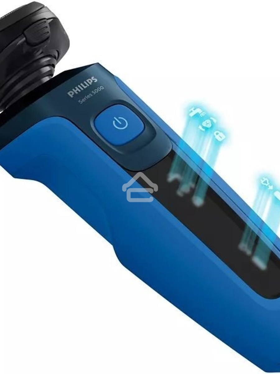 Бритва роторная Philips S5466/17 питан.:элек.сеть/аккум. синий