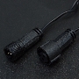 Гирлянда Нить 10м, свечение с динамикой, черный ПВХ, 230В, цвет RGB