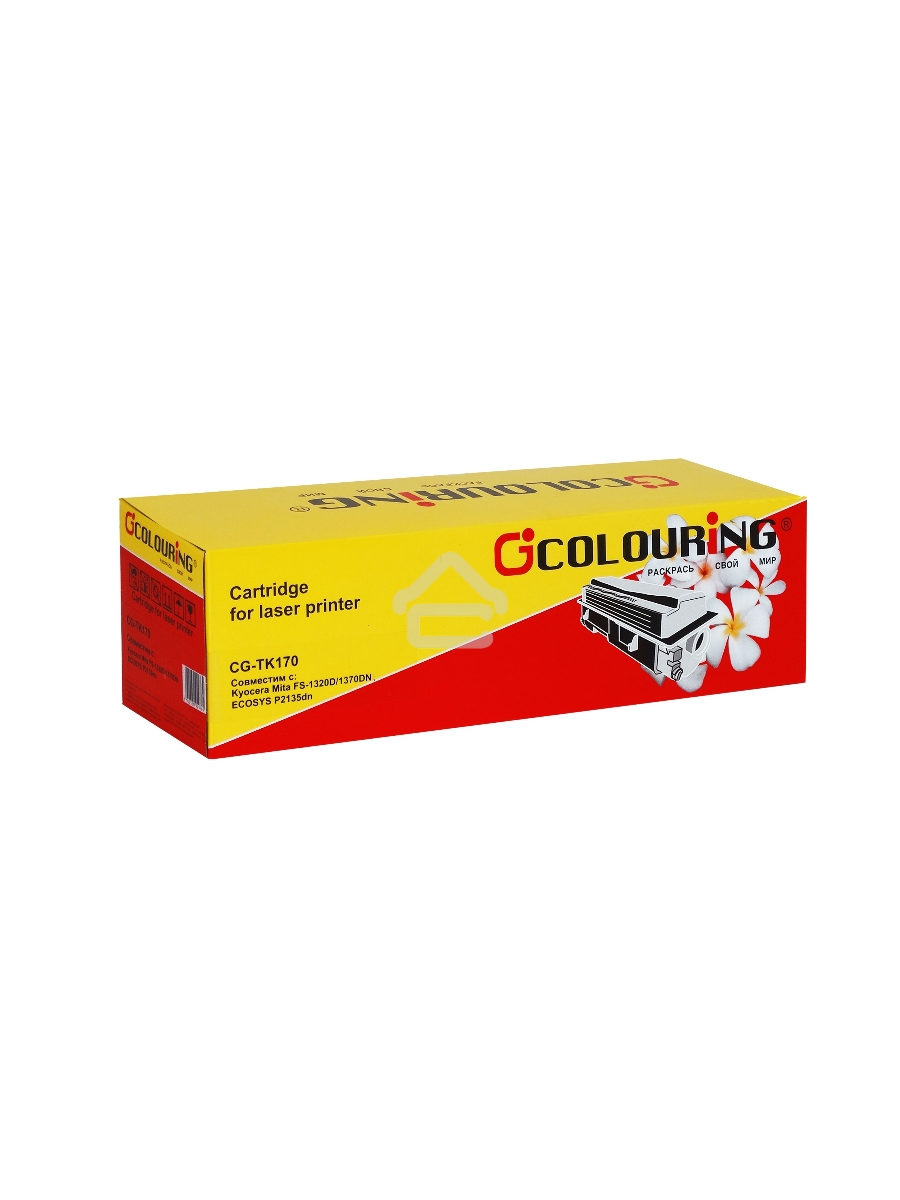 Картридж Colouring CG-TK-170 чёрный (7200 стр.) для Kyocera Mita FS-1320D/1370DN