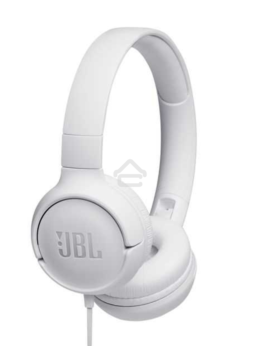 Наушники JBL накладные T500, 32 Ом, белый