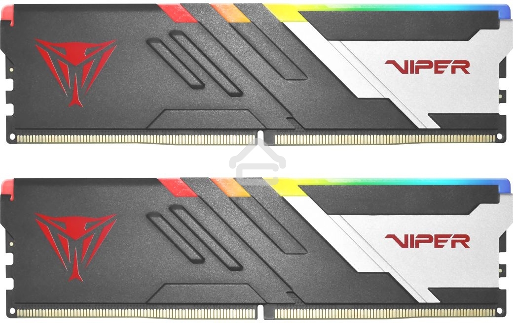 Оперативная память Patriot Viper Venom, DDR5, 32GB (2x16GB), 5600MHz, CL36, DIMM, с радиаторами, RGB, черный