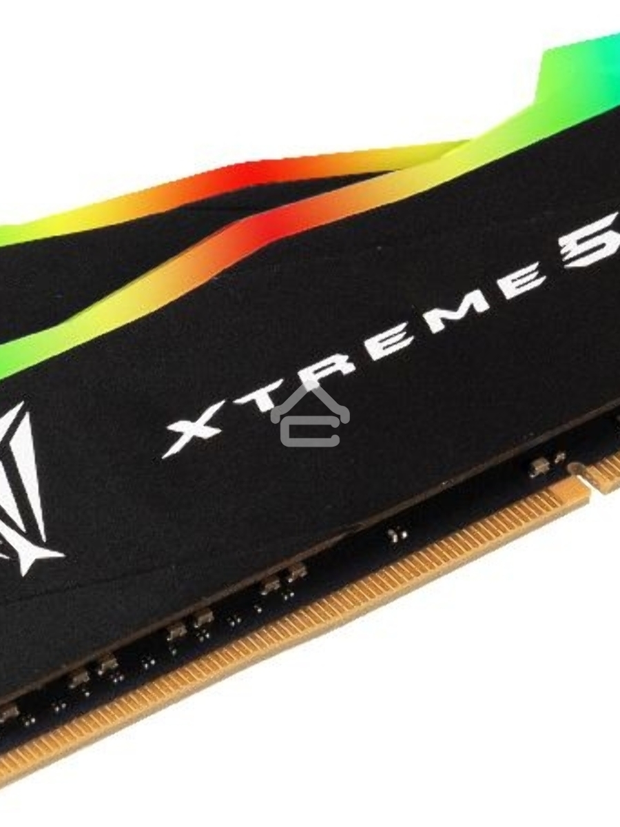 Оперативная память Patriot Viper Xtreme 5, DDR5, 32Gb (2x16Gb), 8000MHz, CL38, DIMM, с радиаторами, RGB, черный