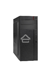 Компьютерный корпус Miditower ExeGate AA-440-AA500 (ATX, AA500 8 см, 2*USB, аудио)