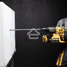 Бур по бетону Denzel двойная спираль, Cobalt W-tip, 20x460 мм, SDS PLUS