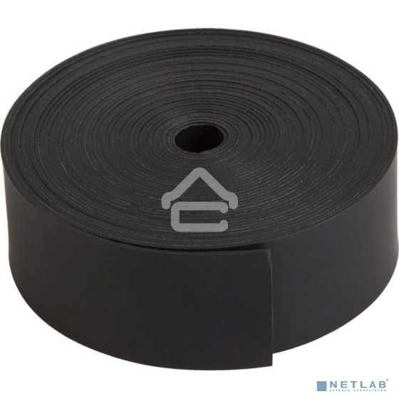 Лента термоус. Rexant ТЛ-0.8 25мм 5м с клеевым слоем черный