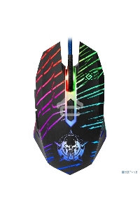Мышь проводная Defender Dark Agent GM-590L черный, 12800 dpi, USB, кнопки - 6