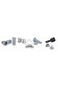 Мясорубка Bosch MFW67440 2000Вт черный/серебристый