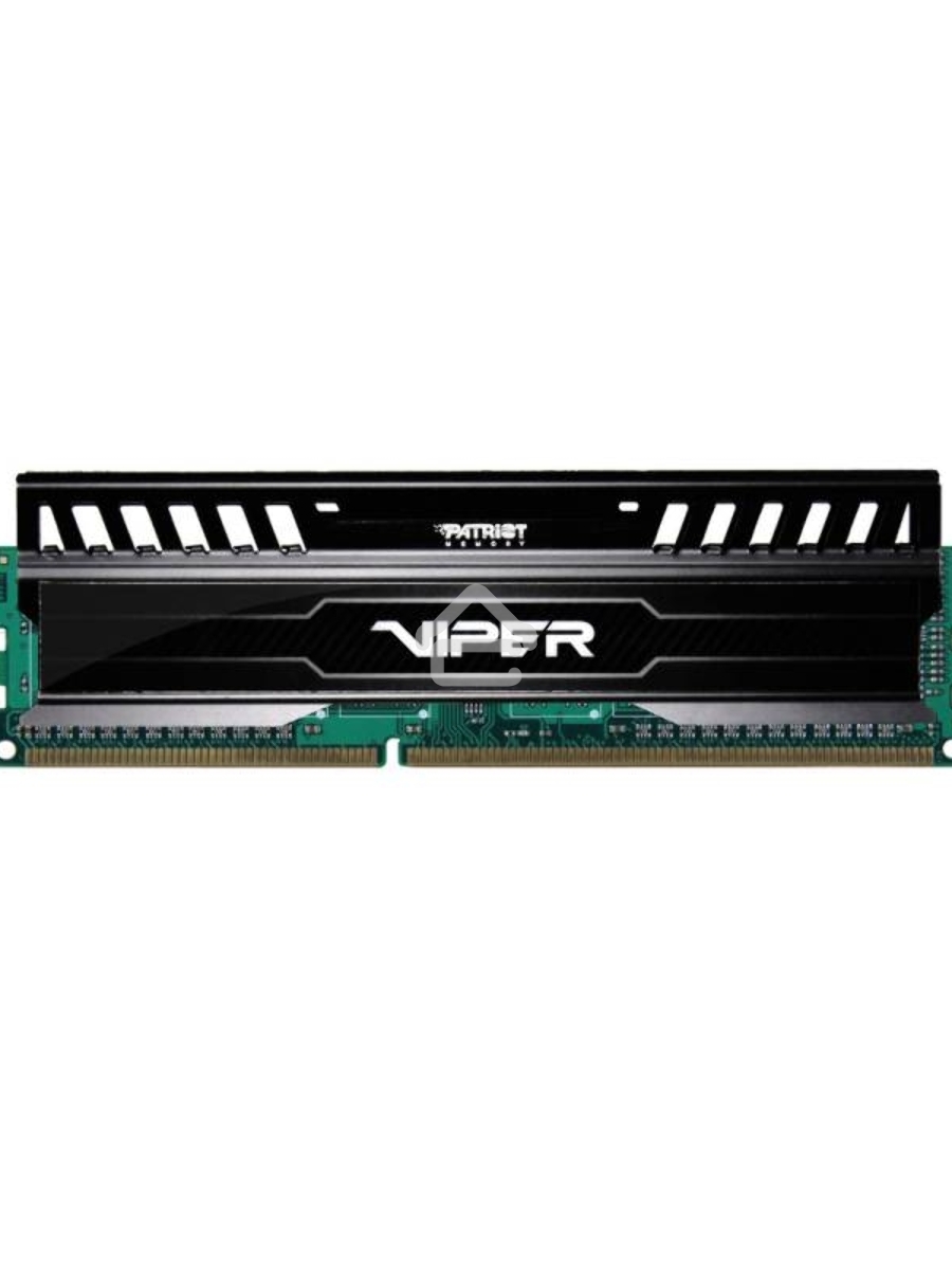 Оперативная память Patriot Viper 3, DDR3, 8GB (1x8 GB), 1600 MHz, CL10, DIMM, радиатор, черный