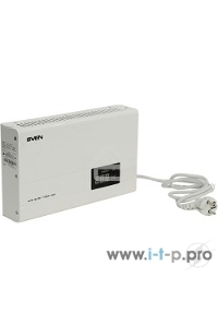 Стабилизатор напряжения SVEN AVR SLIM-1000 LCD