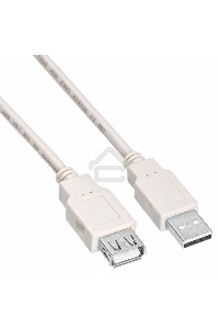 Кабель-удлинитель USB2.0 Buro USB2.0-AM-AF-0,75M USB A (m)/USB A (f) 0.75м