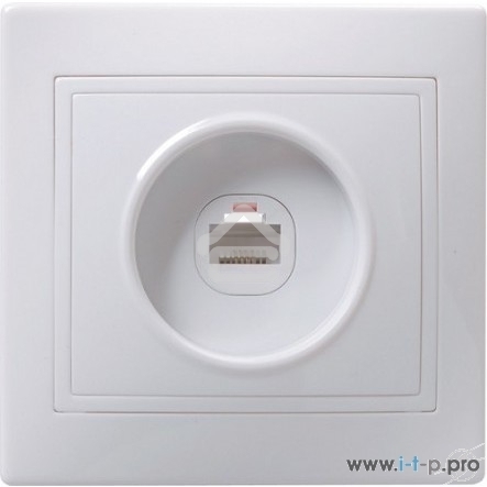Розетка Iek EKK10-K01-DM РК10-КБ 1местн. комп. КВАРТА (белый)