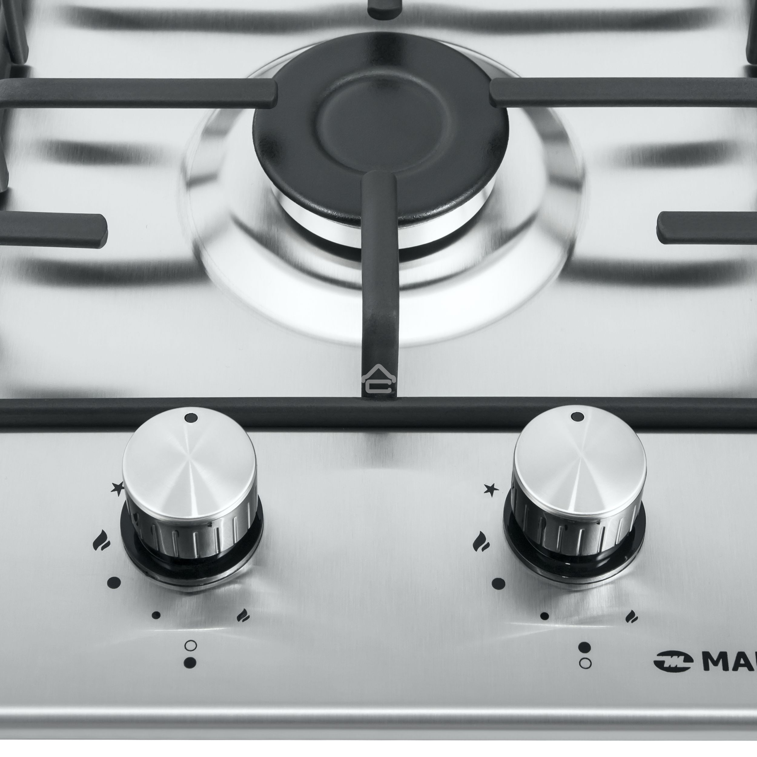 Газовая панель Maunfeld EGHS.32.3ES/G, нержавеющая сталь