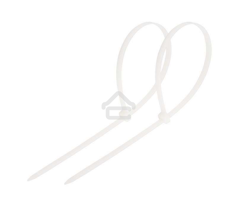 Хомут кабельный Rexant 7.6х200 нейл. белый (уп. 100 шт)