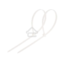 Хомут кабельный Rexant 7.6х200 нейл. белый (уп. 100 шт)