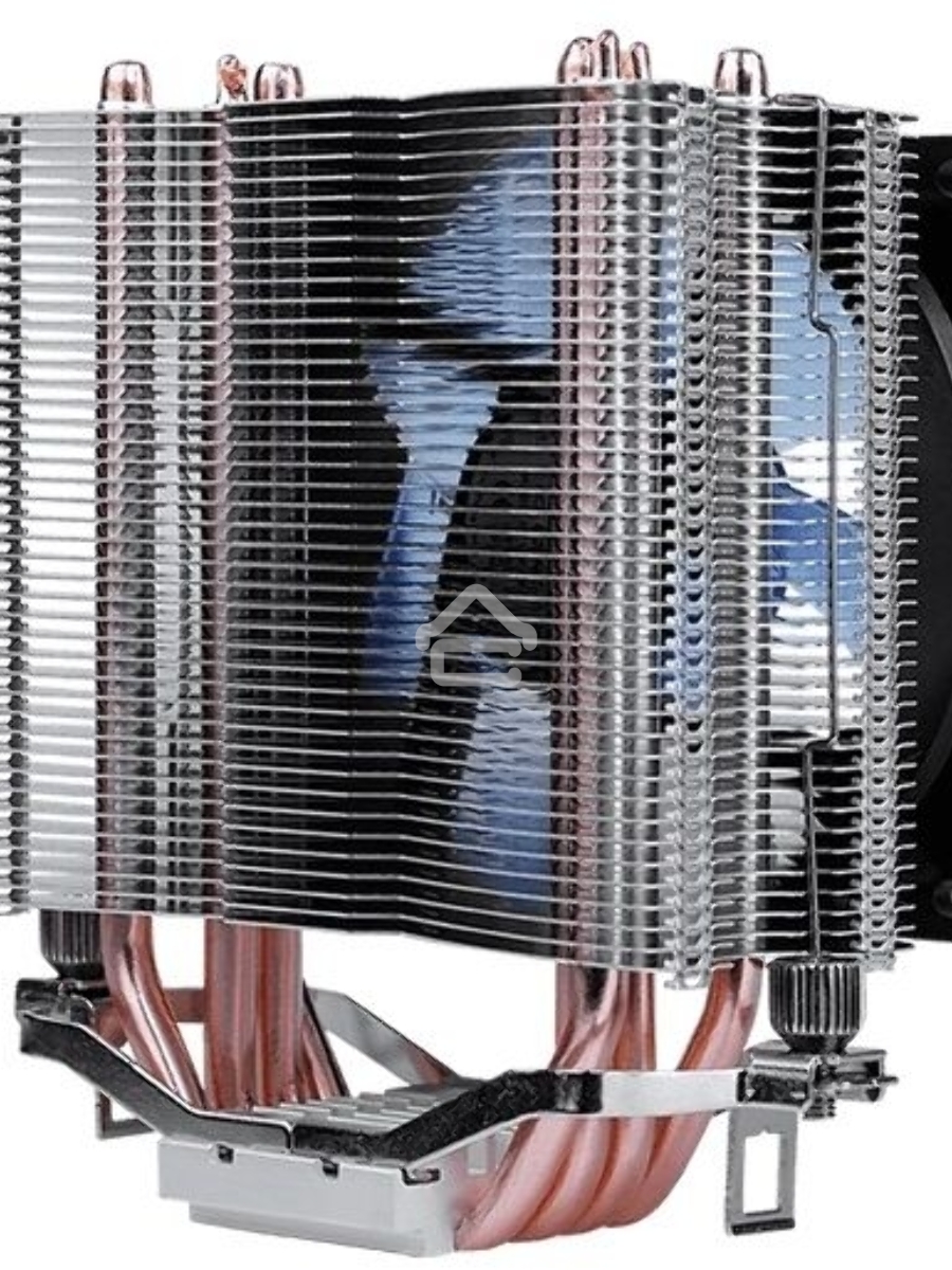Кулер для процессора AeroCool / Formula Verkho 4 Lite серебристый, 90 мм, алюминий/медь, 2000 об/мин, 27 дБ, 4 pin, 125 Вт, 135 мм