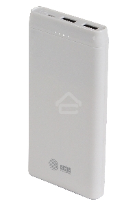 Мобильный аккумулятор Cactus CS-PBFSMT-10000 10000mAh 2.1A 2xUSB белый