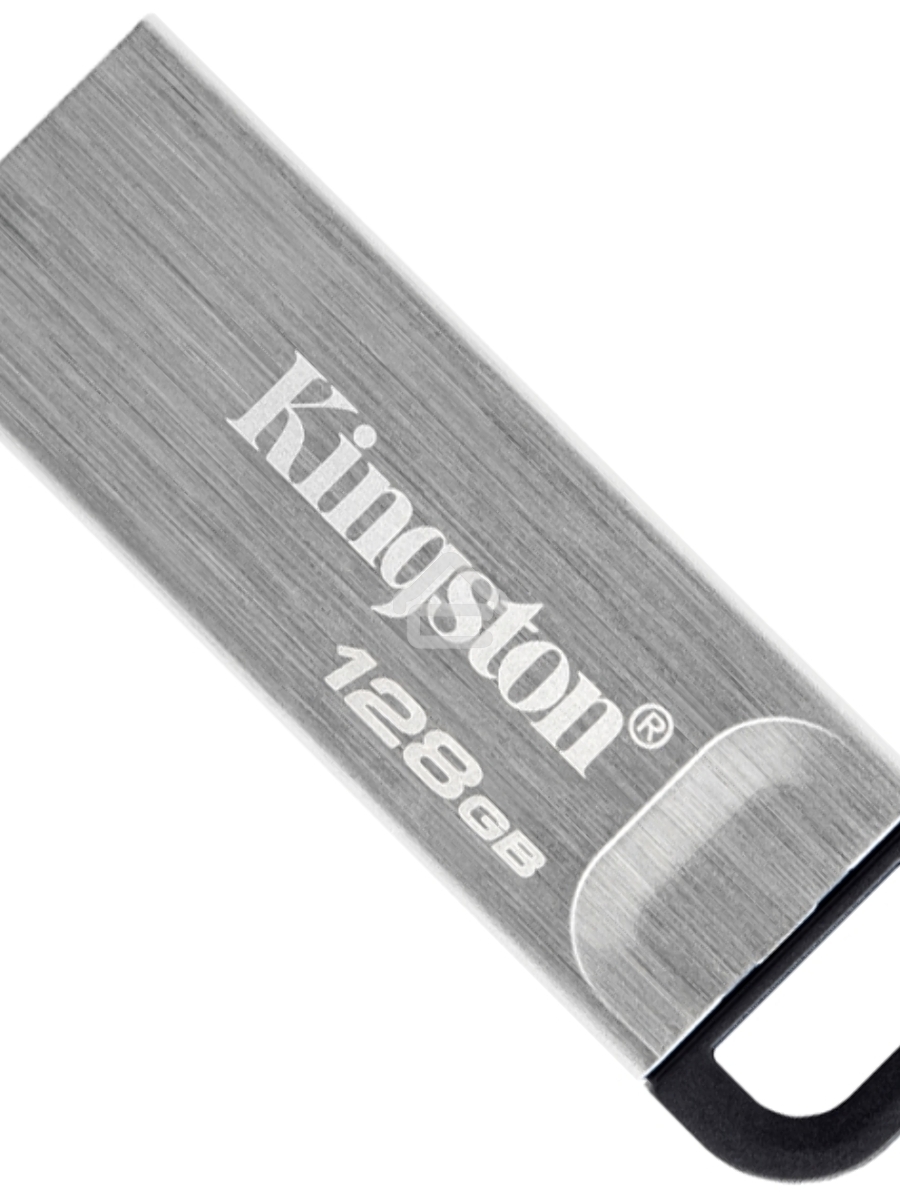 Флеш диск Kingston 128Gb DataTraveler KYSON <DTKN/128GB>, (USB 3.2, 200 МБ/с при чтении, 60 МБ/с при записи)