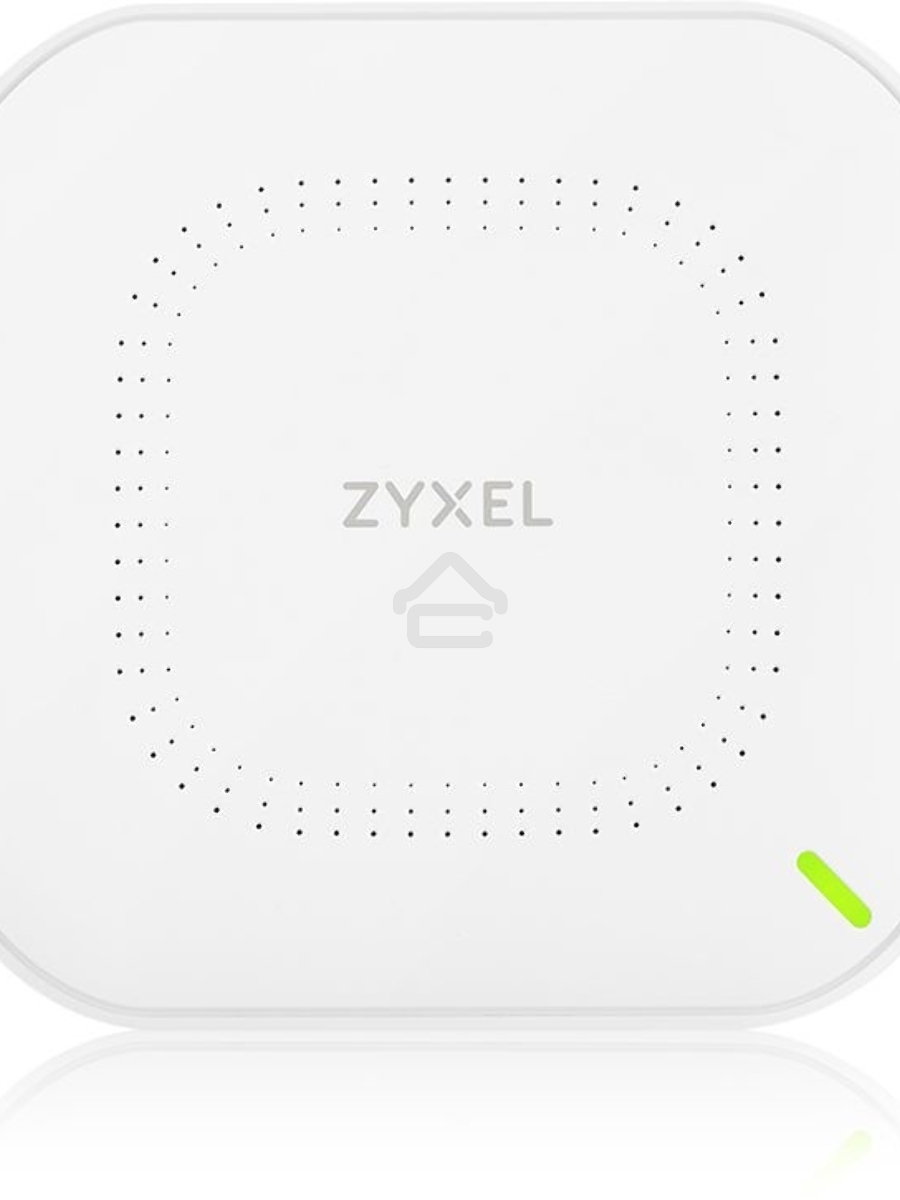 Гибридная точка доступа Zyxel NebulaFlex NWA50AX, WiFi 6, 802.11a/b/g/n/ac/ax (2,4 и 5 ГГц), MU-MIMO, антенны 2x2, до 575+1200 Мбит/с, 1xLAN GE, PoE, без поддержки Captive portal и WPA-Enterprise, защ