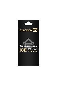 Термопрокладка ExeGate Ice EPG-13WMK (40x120x2.0 mm, 13,3 Вт/ (м•К))