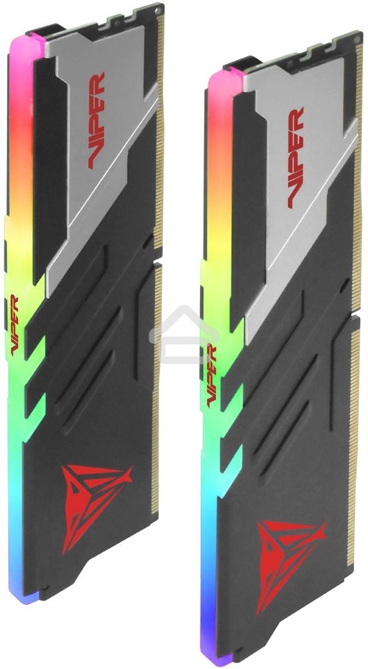 Оперативная память Patriot Viper Venom, DDR5, 32GB (2x16GB), 5600MHz, CL36, DIMM, с радиаторами, RGB, черный