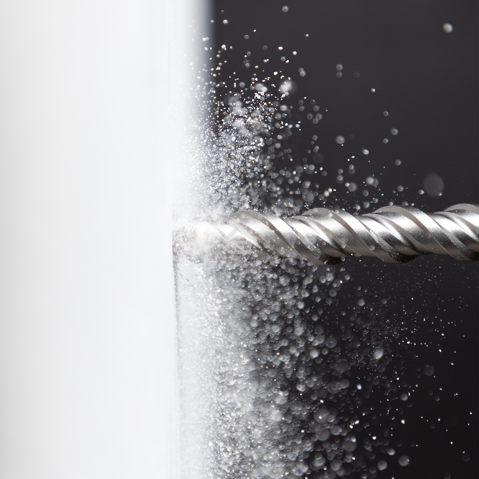 Бур по бетону Denzel двойная спираль, Cobalt W-tip, 20x460 мм, SDS PLUS