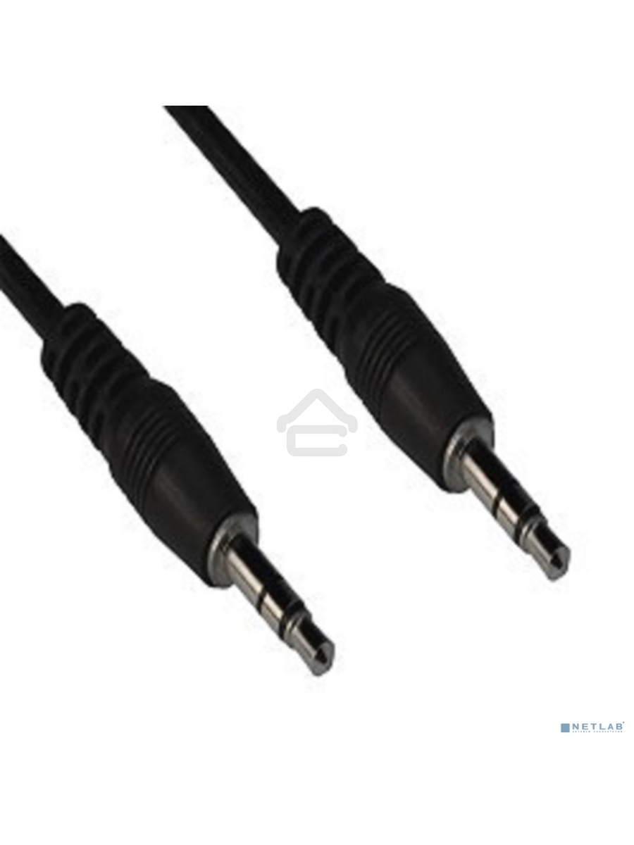 Кабель соединительный VCOM 3.5 Jack (M) - 3.5 Jack (M), стерео, аудио, 1.5м