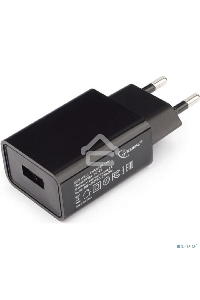 Адаптер питания Cablexpert MP3A-PC-25 100/220V - 5V USB 1 порт, 2A, черный