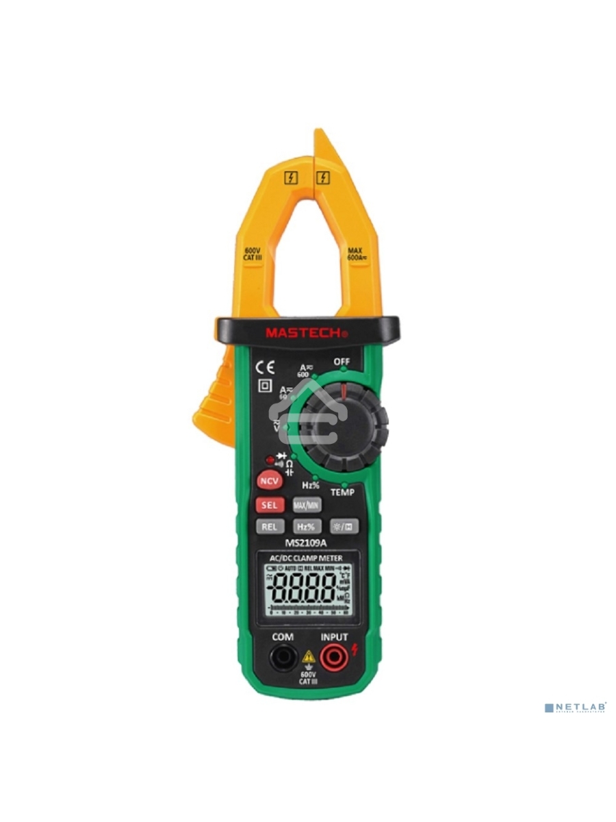 Токовые клещи MASTECH MS2109A 13-1309