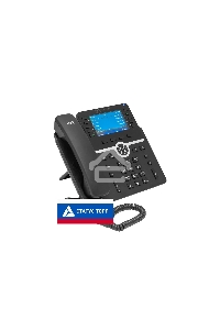 IP-телефон Flat-Phone B10: 20 SIP-аккаунтов, 2 порта 10/100/1000BASE-T (RJ-45), ЖК-дисплей, PoE, адаптер питания 220В, ТОРП
