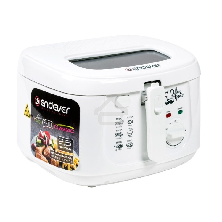Фритюрница Endever Skyline FR-111, белый
