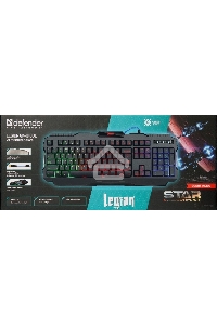 Клавиатура Defender Legion GK-010DL RU  проводная, USB, чёрный