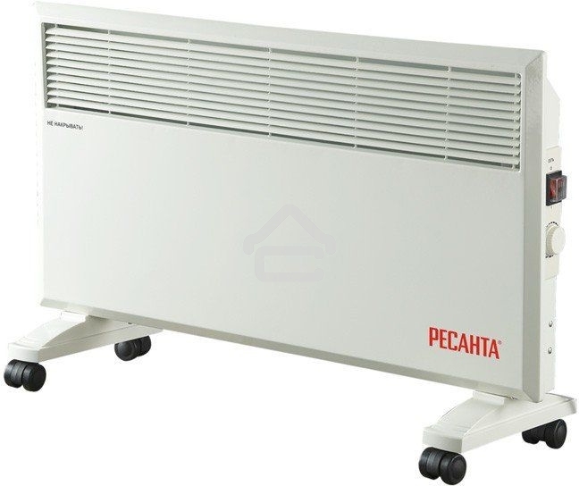 Конвектор Ресанта ОК-1700 белый, 1700 Вт, 17 м2, термостат