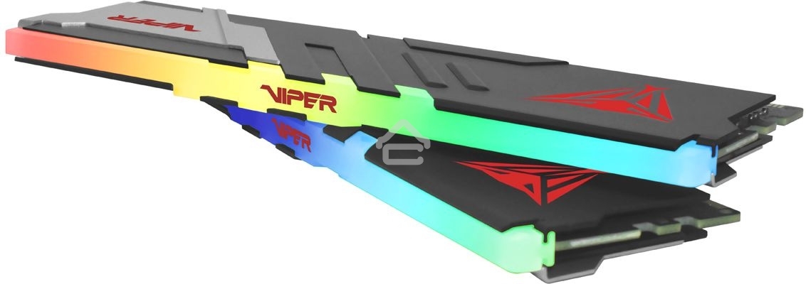 Оперативная память Patriot Viper Venom, DDR5, 32GB (2x16GB), 5600MHz, CL36, DIMM, с радиаторами, RGB, черный